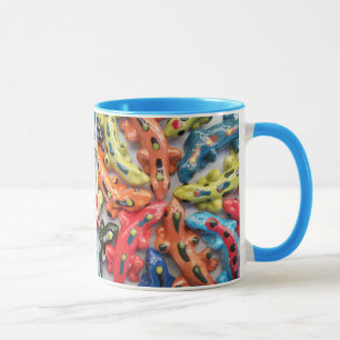 "Danny's Lizard Fiesta" Keramik Lizard Tasse - Spa