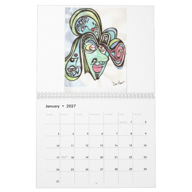 dan's_art/etc. _calendar kalender (Jan 2027)