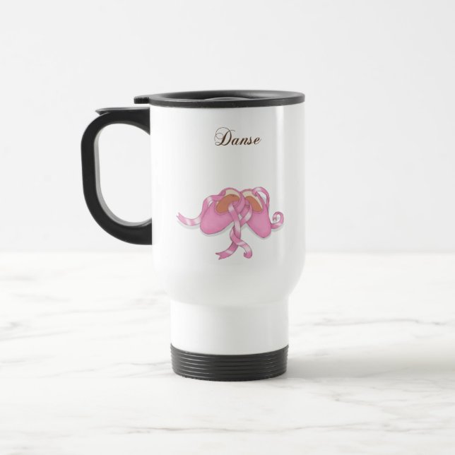 "Danse" Ballet Slippers Reisebecher (Links)
