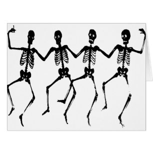 Danse makaberes - Skelette