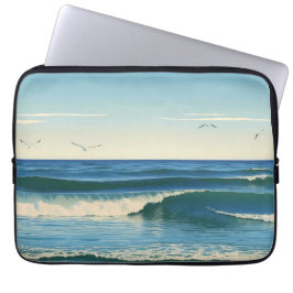 Dansende Golven onder de Hemel Laptopschutzhülle