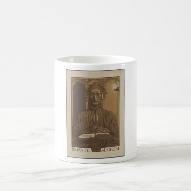Dante Alighieri Kaffeetasse (Mittel)