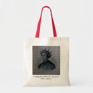 Dante Alighieri Portrait Tragetasche