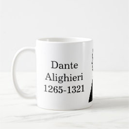 Dante Alighieri Zitat über Verse Kaffeetasse