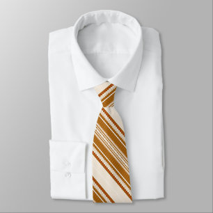DANTE – Caramel & Ivory Signature Krawatte