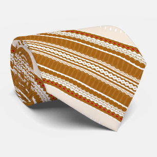DANTE – Caramel & Ivory Signature Krawatte