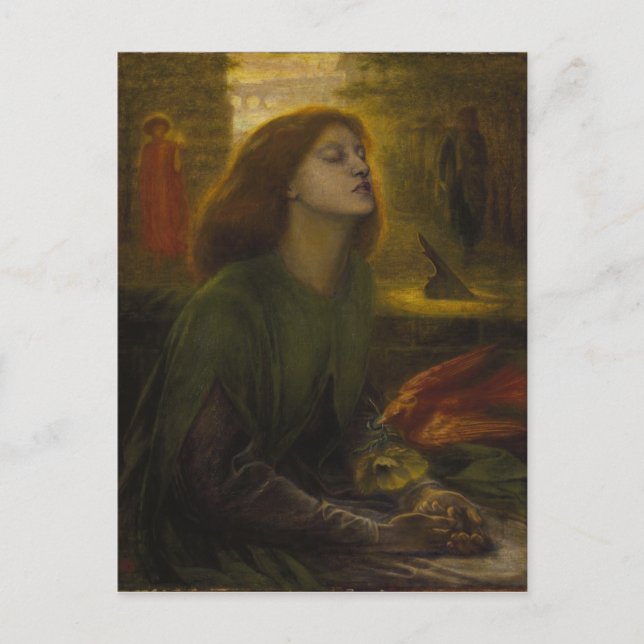 Dante Gabriel Rossetti Art Postkarte (Vorderseite)