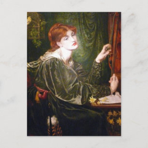 Dante Gabriel Rossetti Art Postkarte