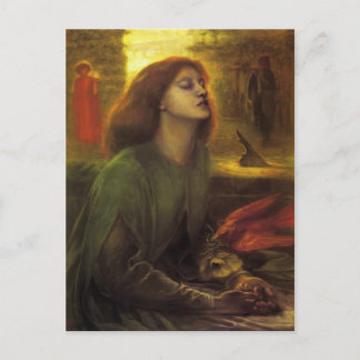 Dante Gabriel Rossetti - Beata Beatrix Postkarte