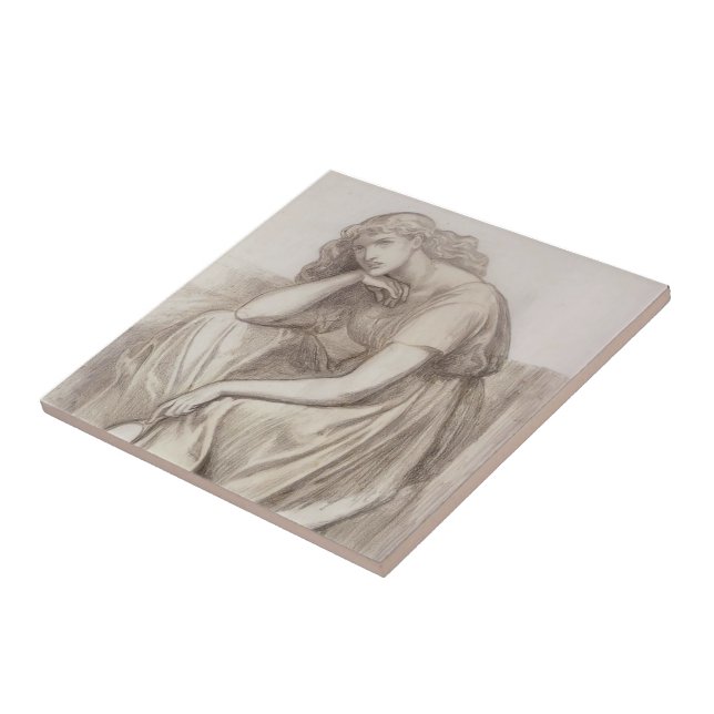 Dante Gabriel Rossetti: Desdemona Fliese (Seite)