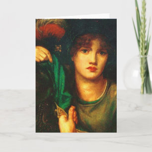 Dante Gabriel Rossetti Greensleeves Karte