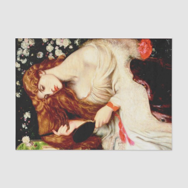 Dante Gabriel Rossetti | Lady Lilith Seidenpapier (Vorderseite)