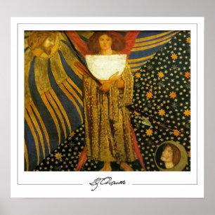 Dante Gabriel Rossetti Zedign Art Poster #125