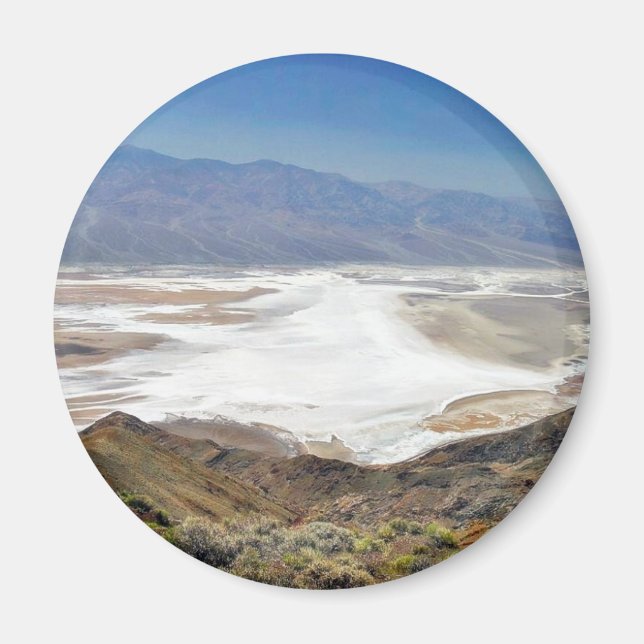 Dante S View Salt Flats Desert Death Valley Magnet (Vorne)