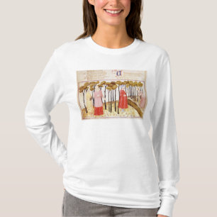 Dante und Virgil am Gipfel des Fegefeuers T-Shirt