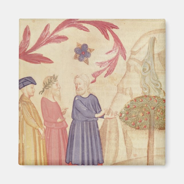 Dante und Virgil im Paradies für Ausflüge Magnet (Vorne)