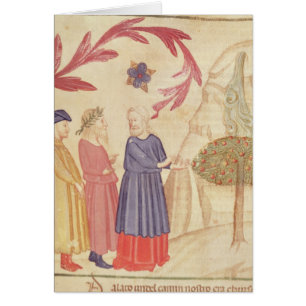 Dante und Virgil im terrestrischen Paradies