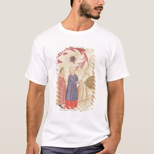 Dante und Virgil im terrestrischen Paradies T-Shirt (Vorderseite)