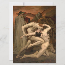 Dante und Virgil in Hell (von Bouguereau) Karte