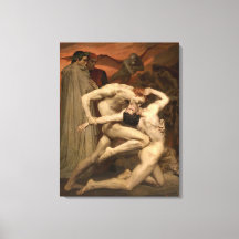 Dante und Virgil in Hell (von Bouguereau)