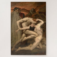 Dante und Virgil in Hell (von Bouguereau)