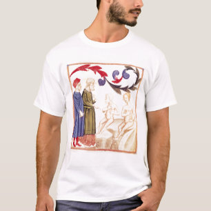 Dante, Virgil und Pest-geschlagen T-Shirt