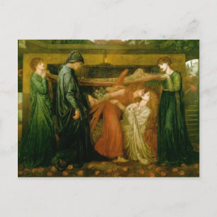 Dante's Dream von Dante Gabriel Rossetti Postkarte