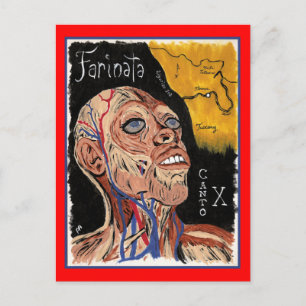 Dante's Inferno, Canto X Postcard Postkarte