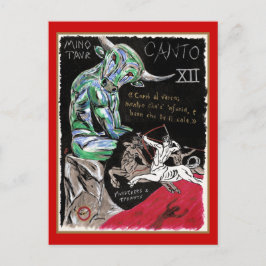 Dante's Inferno, Canto XII Postkarte
