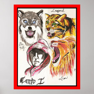 Dantes Inferno, Gesang, den ich drucke