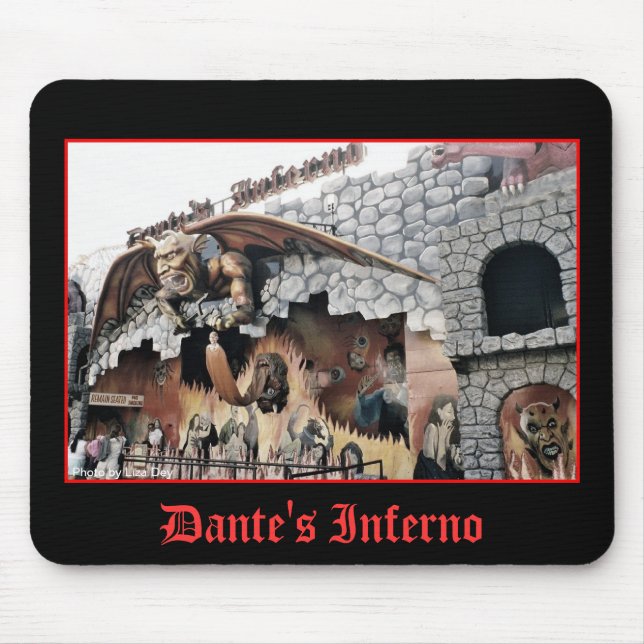 Dante's Inferno Spookhouse Mousepad (Vorne)