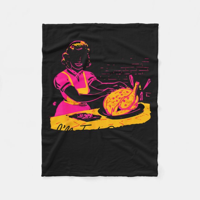Dantess Fashion Vnw88 Sure I'll Just Cook For All  Fleecedecke (Vorderseite)