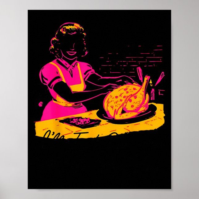 Dantess Fashion Vnw88 Sure I'll Just Cook For All  Poster (Vorne)