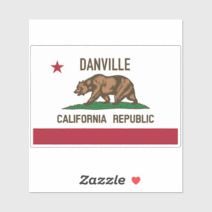 Danville California Aufkleber