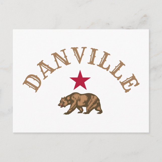 Danville, California Postcard Postkarte (Vorderseite)