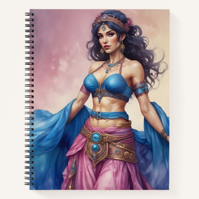 Danza del Vientre Mecánica Notizbuch (Vorderseite)