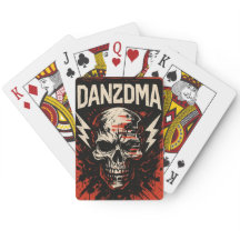DANZDMA SKULL Spielkarten