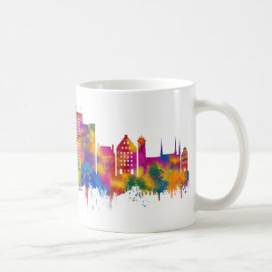 Danzig Polen Skyline Kaffeetasse