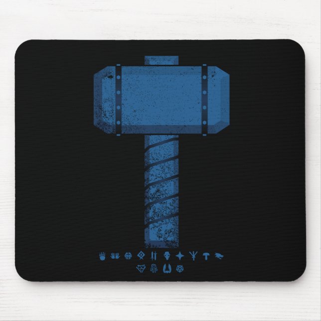 DAoC Midgard und Klassen-Embleme Mousepad (Vorne)