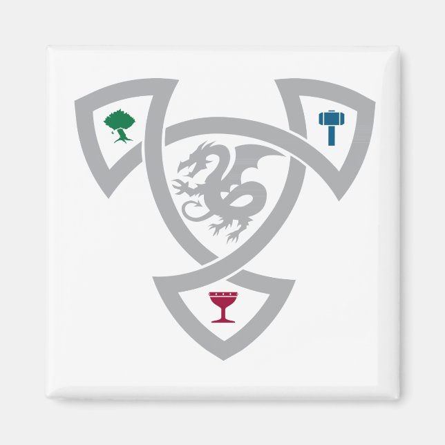 DAoC Square Magnet (Vorne)