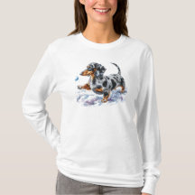 Dapfel Dackel T - Shirt Frauen