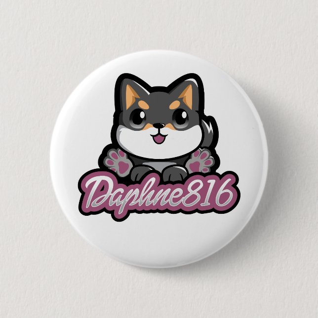 Daphne 816 Knopf Button (Vorderseite)