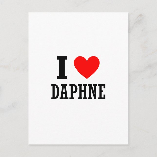 Daphne, Alabama Postkarte (Vorderseite)