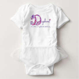 Daphne Girls Name & Bedeutung D Monogramm Shirt