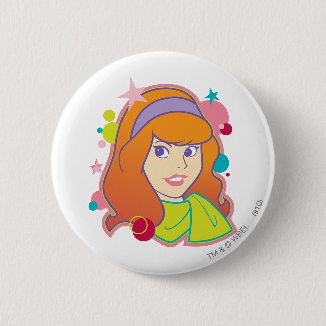 Daphne Groovy Graphic Button (Vorderseite)