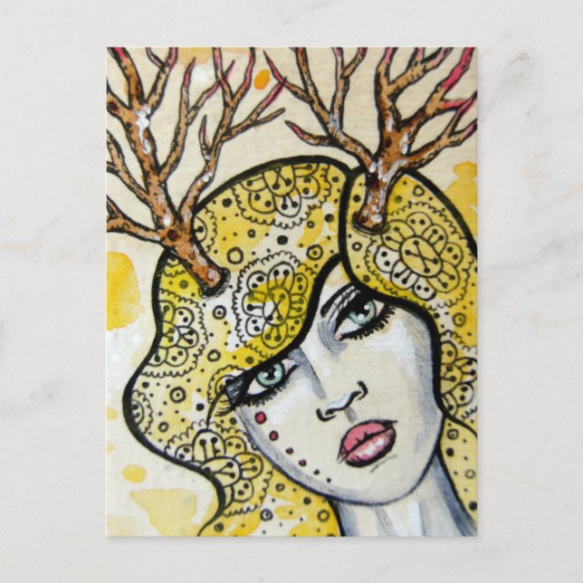 Daphne Postkarte (Vorderseite)