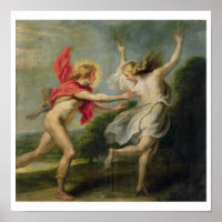 Daphne und Apollo (Öl)
