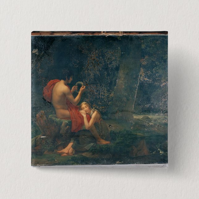 Daphnis und Chloe, 1824-25 Button (Vorderseite)