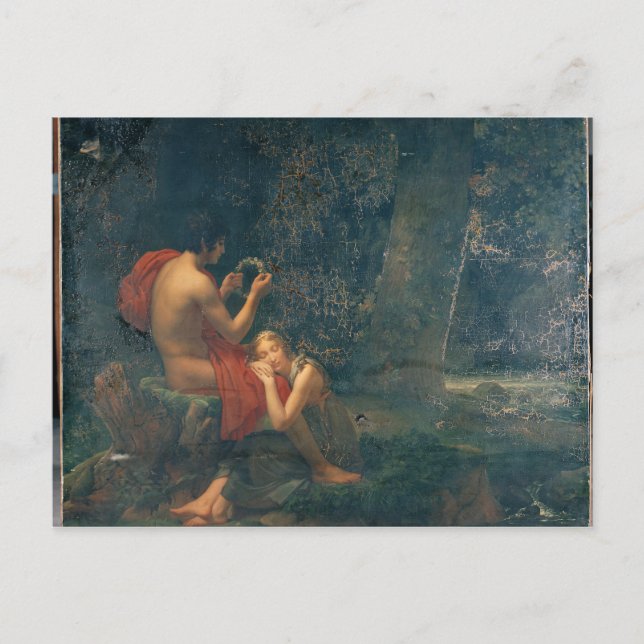 Daphnis und Chloe, 1824-25 Postkarte (Vorderseite)
