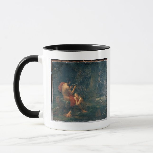 Daphnis und Chloe, 1824-25 Tasse (Links)